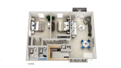 a floor plan of a 1 bedroom 1190 sq ft